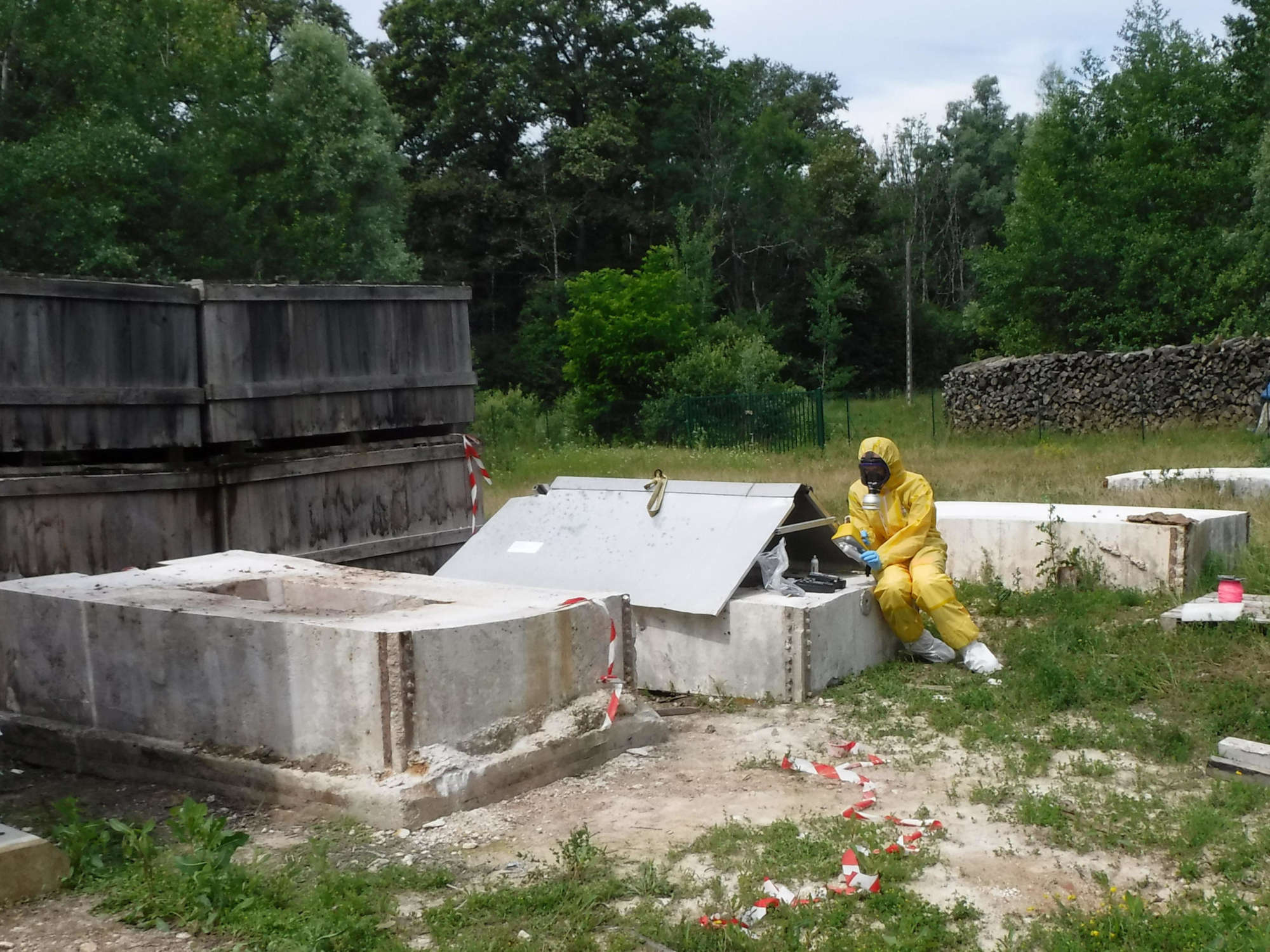 CURIUM reconditionne en urgence les déchets chimiques, pyrotechniques, radioactifs inconnus